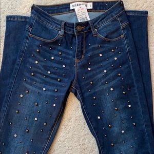Embellished woman’s jeans